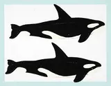 David Thauberger, Whale Print #40/150, 1979, colour silkscreen on paper