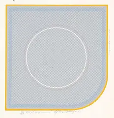 Tony Tascona, After Image II #20/160, 1986, colour silkscreen on paper