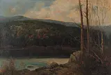 Alfred T. Barraud, Red Bark Lake [?], 1912, oil on canvas
