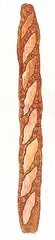 Robert Clarence, Untitled - Baguette, watercolour on paper