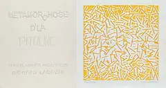 Richard Lacroix, Metamorchose d'la pitoune #9/75, 1969, moulded polystyrene