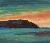 F. Scott MacLeod, Water Sky and Land, 2005, oil on canvas