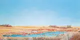 Carl Schlademan, September Fields, 1998, oil on canvas