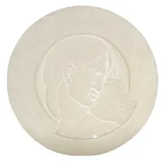 Florence Wyle, The Violin, painted plaster