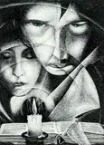 Bertram Brooker, Confession [from Crime and Prejudice Series], 1934, ink on paper