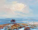 Orestes de Grandmaison, Untitled - Beautiful Evening for a Ride