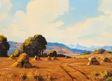 Roland Gissing, Harvest Near Calgary