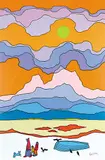 Ted Harrison, Swirling Clouds