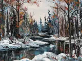 Georgia Jarvis, Creek in the Woods