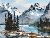 Georgia Jarvis, Early Snow on Spirit Island