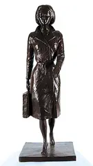 William Hadd McElcheran, Untitled - The Business Woman #8/9, 1995, bronze sculpture