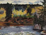 Robert Pilot, Untitled - 18th Nov. '45, 1945, oil on wood panel