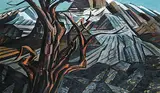 David Pugh, Above the Treeline, 1986, oil on canvas