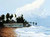 Ted Raftery, Tropical Storm Approaching, Cebu, Philippines