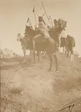 The Spirit of the Past by Edward S. Curtis, 1908, photograph on paper, sold Oct 2010