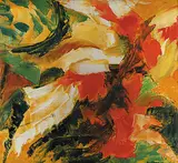 Pierre de Ligny Boudreau, Coup de Vent d'Automne, 1957, oil on canvas
