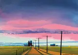 Robert Newton Hurley, Untitled - Pink Spring Sky