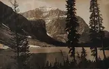 Byron Harmon, Mt. Temple, Consolation Lake ,Laggan, Yoho Valley