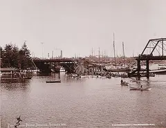 Stephen Joseph Thompson, Point Ellice Bridge Disaster, Victoria, BC 1896, 1896, black and white photograph on paper