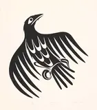 Joe David, Ka-in #50/75, 1978, silkscreen on paper