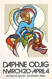 Daphne Odjig, Daphne Odjig - The Wah-sa Gallery, 1977, colour silkscreen on paper