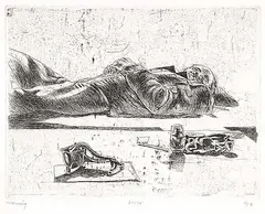 Ivan Eyre, Morning #25/75, etching on paper