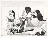 Ivan Eyre, Echo #40/75, etching on paper