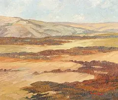 Norman Arthur Brown, Bow Valley, oil on canvas