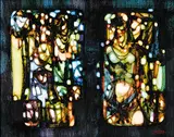 Anthony Thorn, The Betrothal, 1989, mixed media on canvas