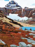 H. William Townsend, Lake McArthur, Yoho National Park, oil on wood panel