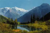 Frederic Marlett Bell-Smith, Untitled - Purcell Glacier, 1894, oil on board