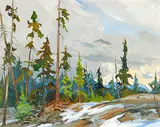 Orestes de Grandmaison, Spring Snow, Rogers Pass
