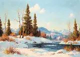 Roland Gissing, Winter Sunlight