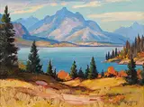 Roland Gissing, Columbia Lake
