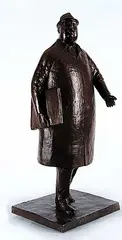 William Hadd McElcheran, Untitled - Closing the Deal #3/9, 1996, bronze sculpture