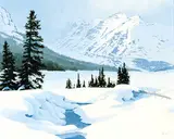 Ted Raftery, Weather off the Ice Fields [Sunwapta Pass]