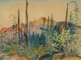 Philip Surrey, Wilderness, 1936, watercolour on paper