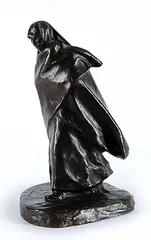 Marc-Aurèle de Foy Suzor-Coté, Caughnawaga Indian Woman, bronze sculpture