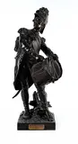 Henry Etennie Dumaige, Avant Le Combat Volontaire de 1792, 1792, bronze scultpure