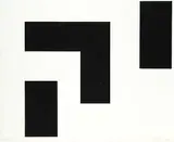Guido Molinari, Angle Noir #40/90, 1956, silkscreen on paper