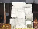 Franklin Herbert Palmer, A Sea Wall, oil on canvas