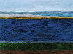 Gordon A. Smith, S.B. 16, 1975, acrylic on paper board