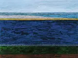 Gordon A. Smith, S.B. 16, 1975, acrylic on paper board