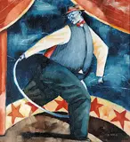 Hugo Dubon, Now for Our Next Number, oil on canvas