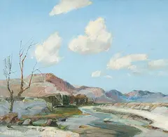 Hal Ross Perrigard, When Springtime Comes, Eastern Townships, oil on canvas board