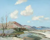 Hal Ross Perrigard, When Springtime Comes, Eastern Townships, oil on canvas board