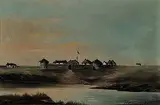 Lionel MacDonald Stephenson, Fort Garry, 1869, 1869, oil on paper board