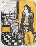 Antique #11/40 by John Harold Thomas Snow, colour lithograph on paper, sold Dec 2009