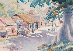 Thomas Harold Beament, Trinidad, 1933, watercolour on paper