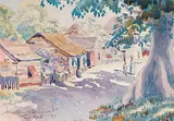 Thomas Harold Beament, Trinidad, 1933, watercolour on paper